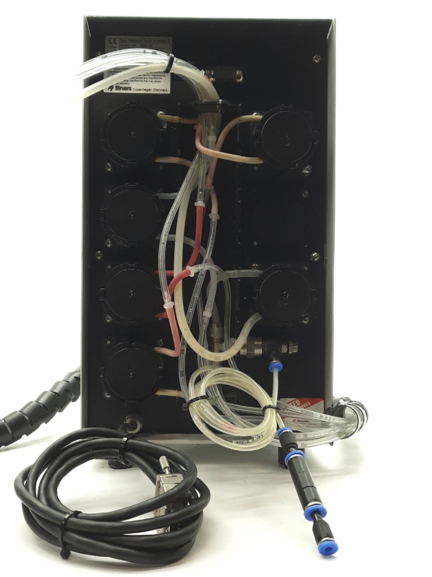 Used Struers 05606604 TegraDoser-5 Grind/Polish Remote Dosing Unit 6x Pumps Ethernet
