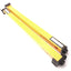 Used STI MS4320B Minisafe Light Curtain Transmitter/Receiver, 30Ft Range,0.5" Spacing