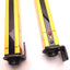Used STI MS4320B Minisafe Light Curtain Transmitter/Receiver, 30Ft Range,0.5" Spacing