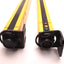 Used STI MS4320B Minisafe Light Curtain Transmitter/Receiver, 30Ft Range,0.5" Spacing