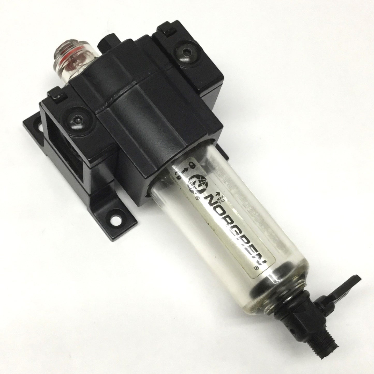 Used Norgren L72M-2AP-QTN Excelon Pneumatic Micro-Fog Mist Lubricator 1/4" NPT 150psi