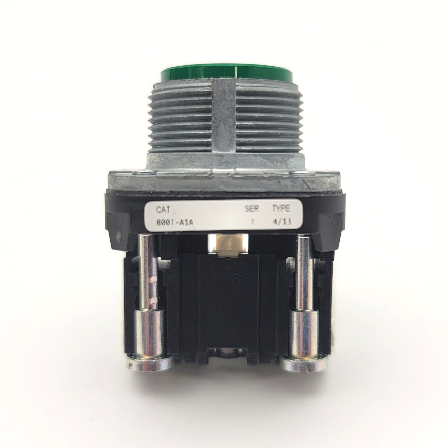 New – Open box Allen Bradley 800T-A1A Ser. T Momentary Push Button, Green, 30mm, 1x N.C. 600VAC