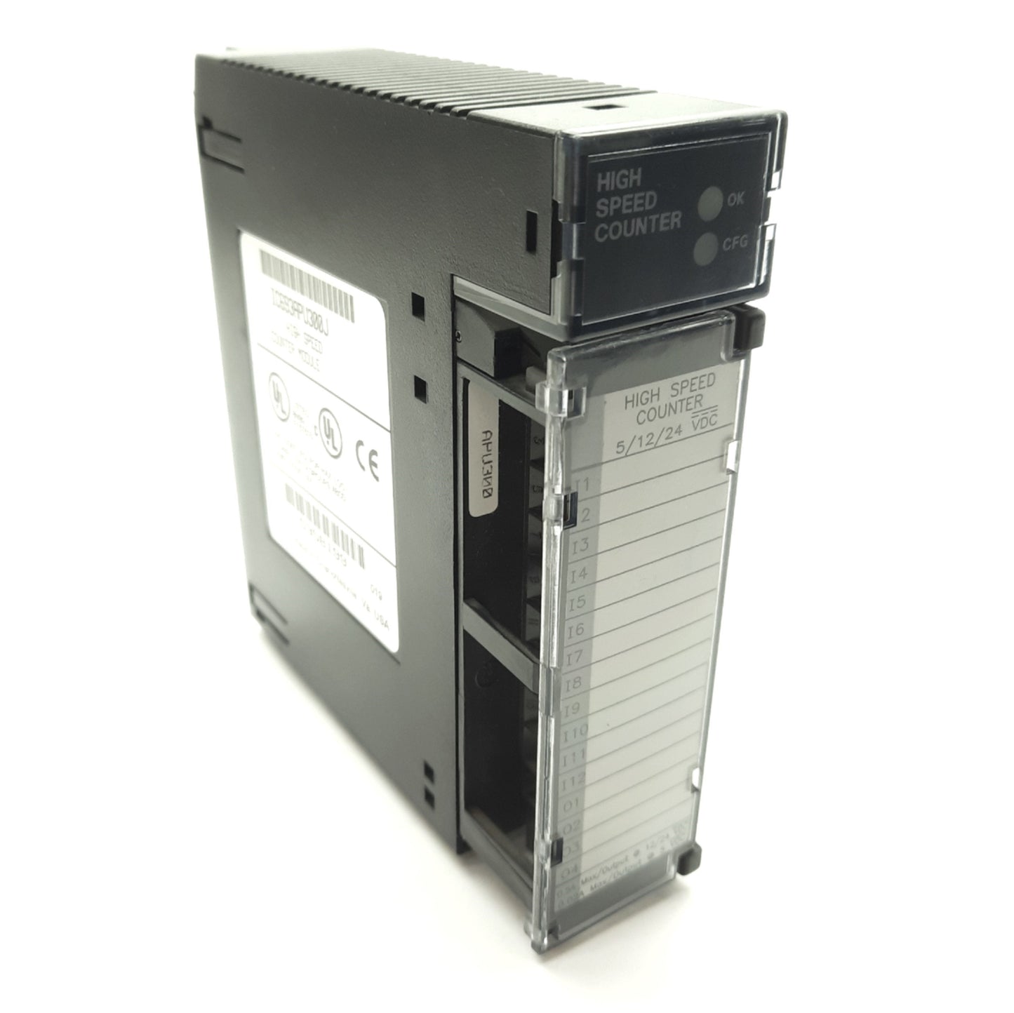 Used GE Fanuc IC693APU300J 90-30 High Speed Counter Module, 80kHz, 5/10-30VDC Input