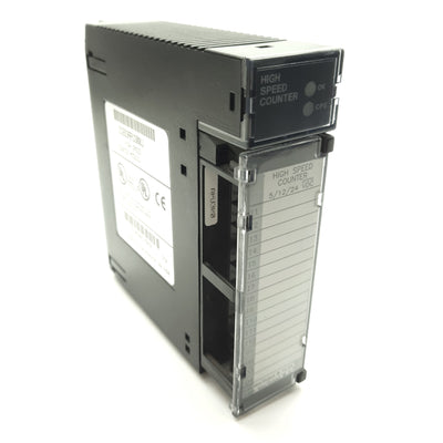 Used GE Fanuc IC693APU300J 90-30 High Speed Counter Module, 80kHz, 5/10-30VDC Input