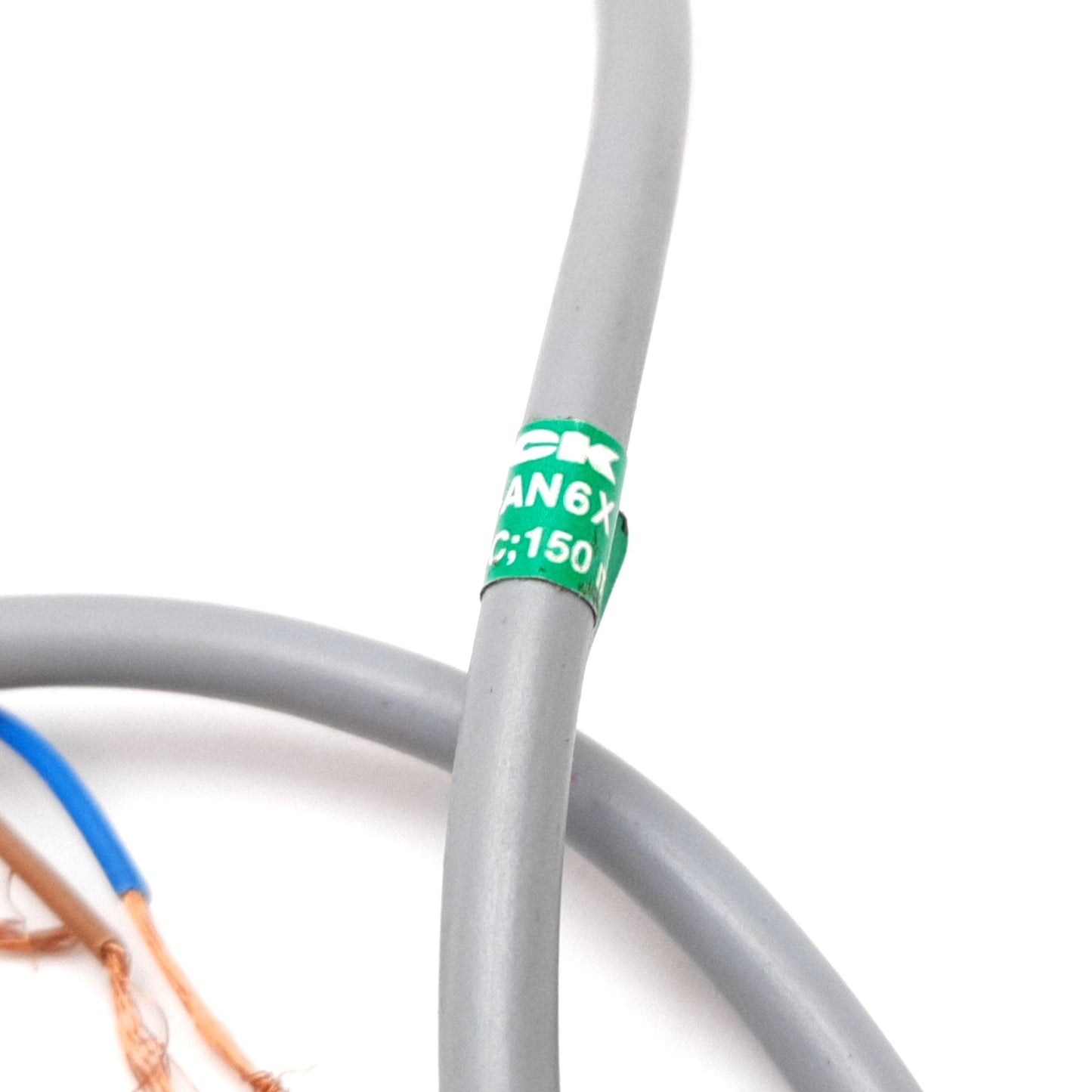 Used Turck Bi1-G08-AN6X Inductive Proximity Sensor, 1mm, 10-30VDC, NPN N/O, M8