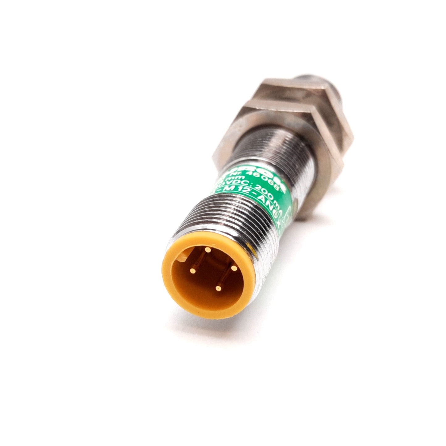 Used Turck Ni4-M12-AN6X-H1141 Inductive Proximity Sensor, 4mm, 10-30VDC, NPN N/C, M12