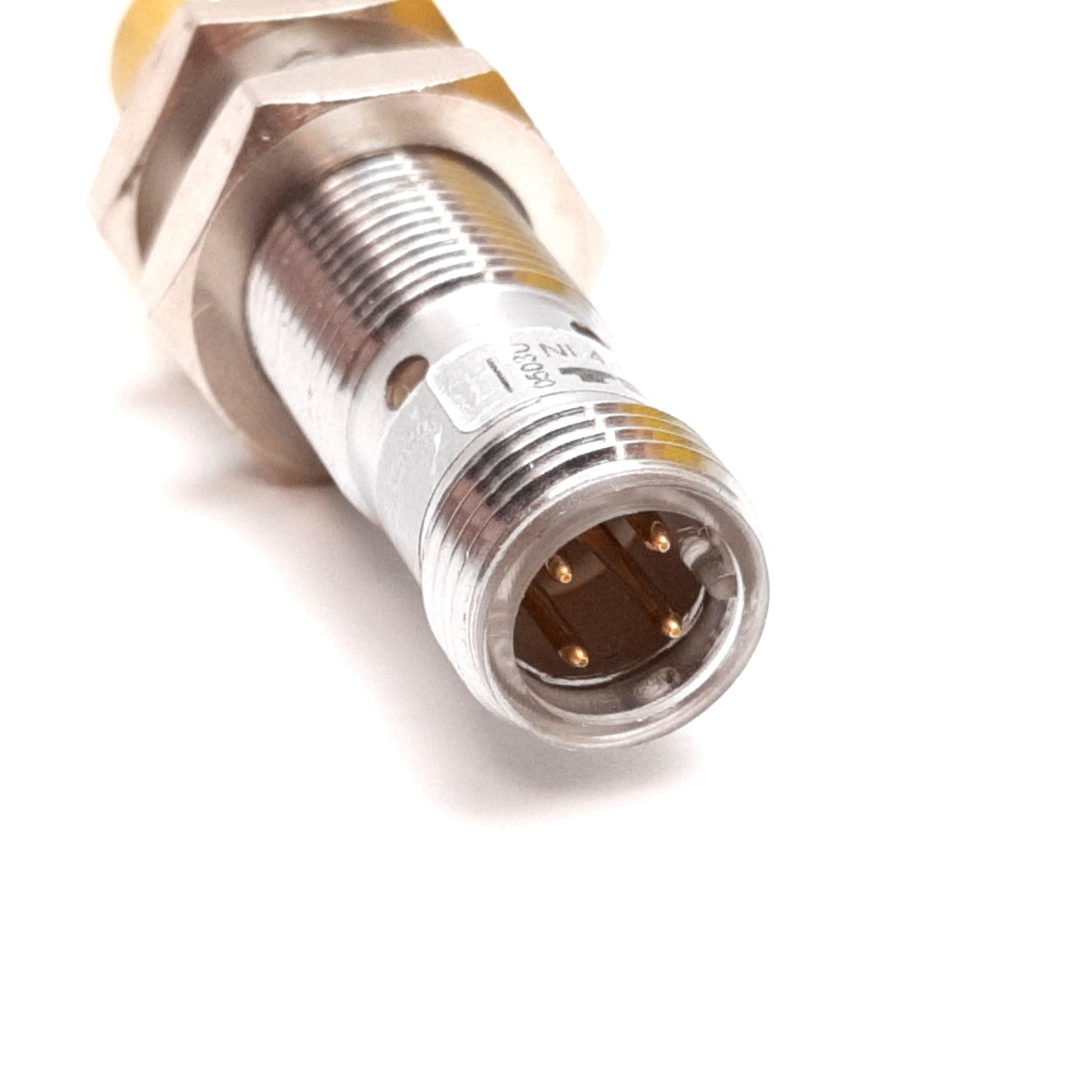 Used Turck Ni4-M12-AN6X-H1141 Inductive Proximity Sensor, 4mm, 10-30VDC, NPN N/C