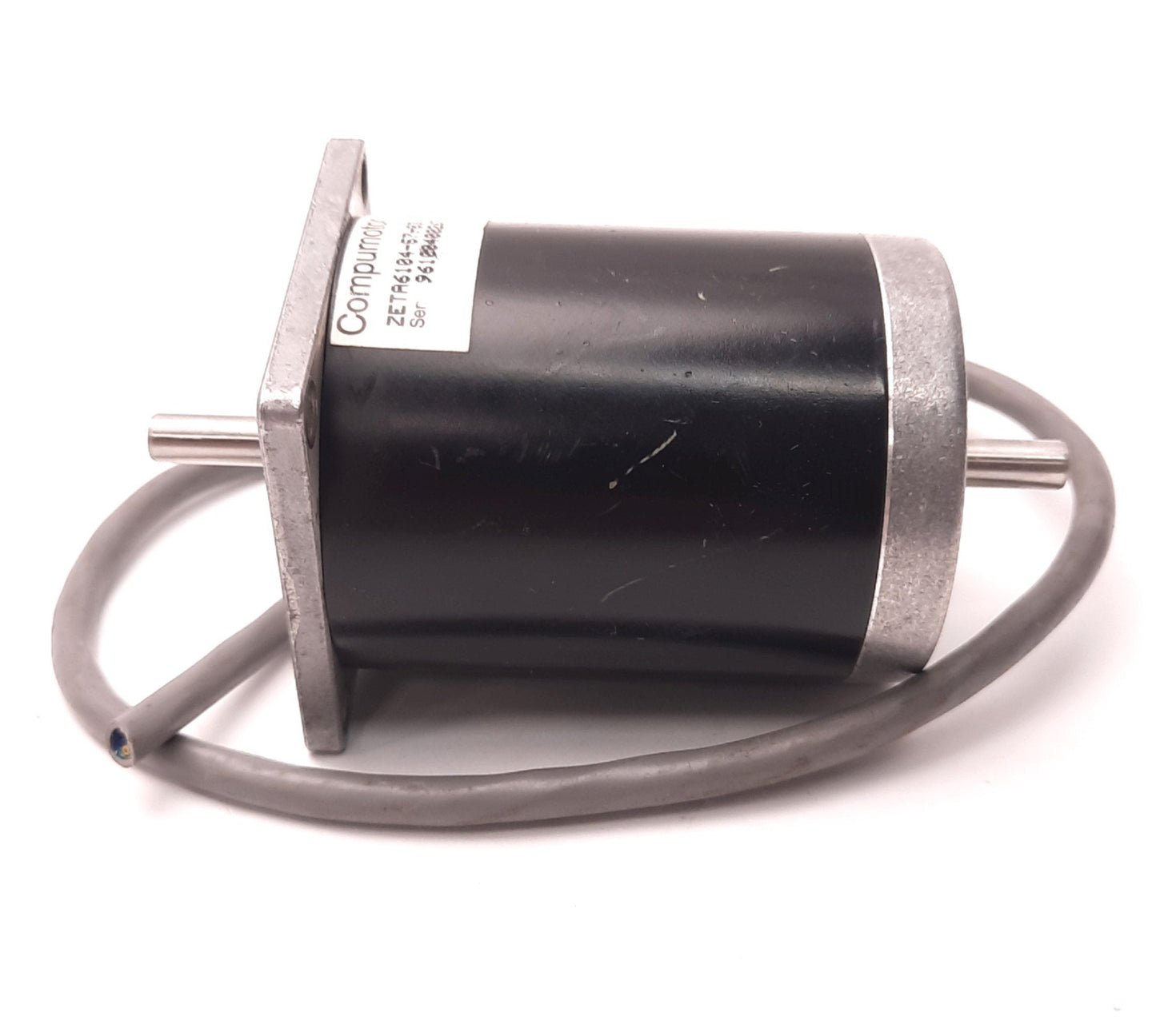 Used Parker Zeta6104-57-83 Stepper Motor, Double End Shaft, NEMA 23, 125 Oz-In