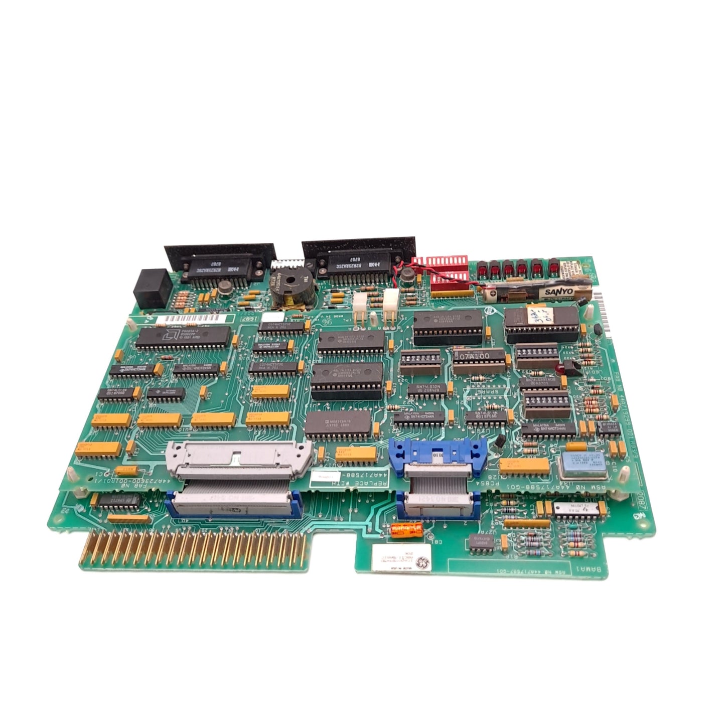 Used GE Fanuc IC600YB945D Ascii-Basic Module 20K Series Six 2x DB25 Connectors