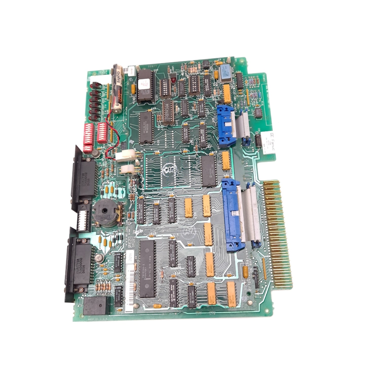 Used GE Fanuc IC600BF949L ASCII Basic I/O Module 28K 2 x DB25 Connector