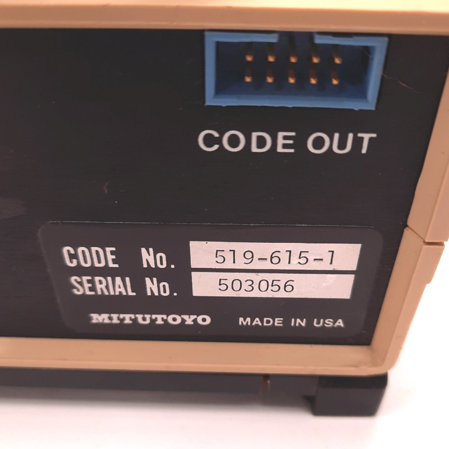 Used Mitutoyo 516-615-1 Display Indicator With AC Power Supply, MM/IN, 5 Digits