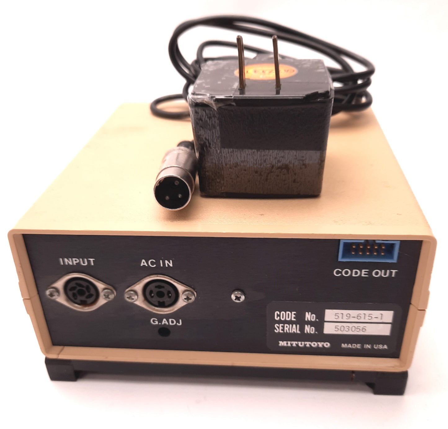 Used Mitutoyo 516-615-1 Display Indicator With AC Power Supply, MM/IN, 5 Digits