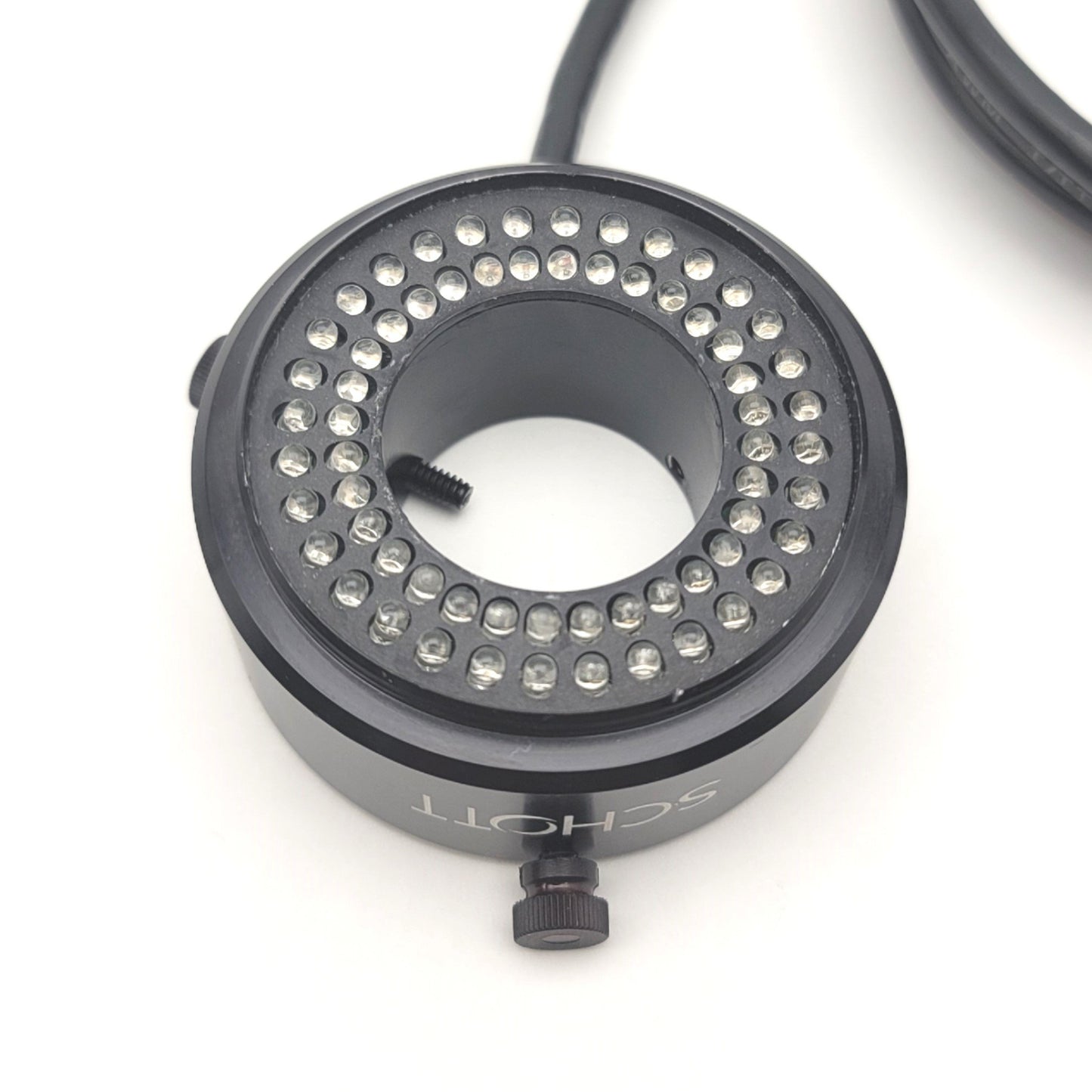 Used SCHOTT A25070 IQ Series Machine Vision Mini-Ringlight RED, 32mm I.D.
