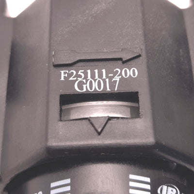 New – Open box INGERSOLL RAND F25111-200 Filter, Ports: 1/8" NPT, 200 PSI Max Pressure, 125°F