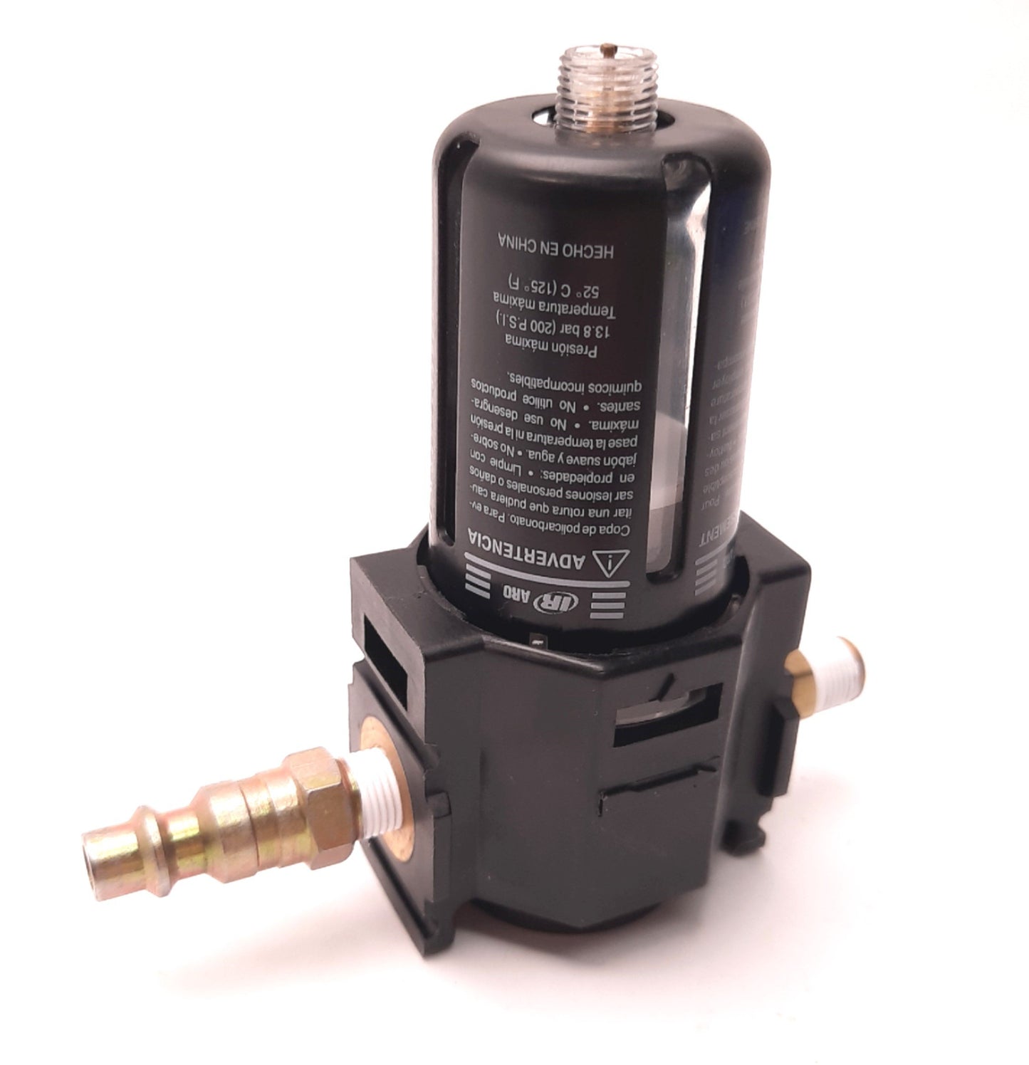 New – Open box INGERSOLL RAND F25111-200 Filter, Ports: 1/8" NPT, 200 PSI Max Pressure, 125°F