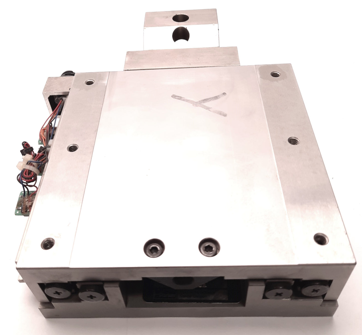 Used Parker Daedal 008-7781 Linear Actuator, 2.5mm Lead, 100mm Travel, 6 x 6", NEMA23