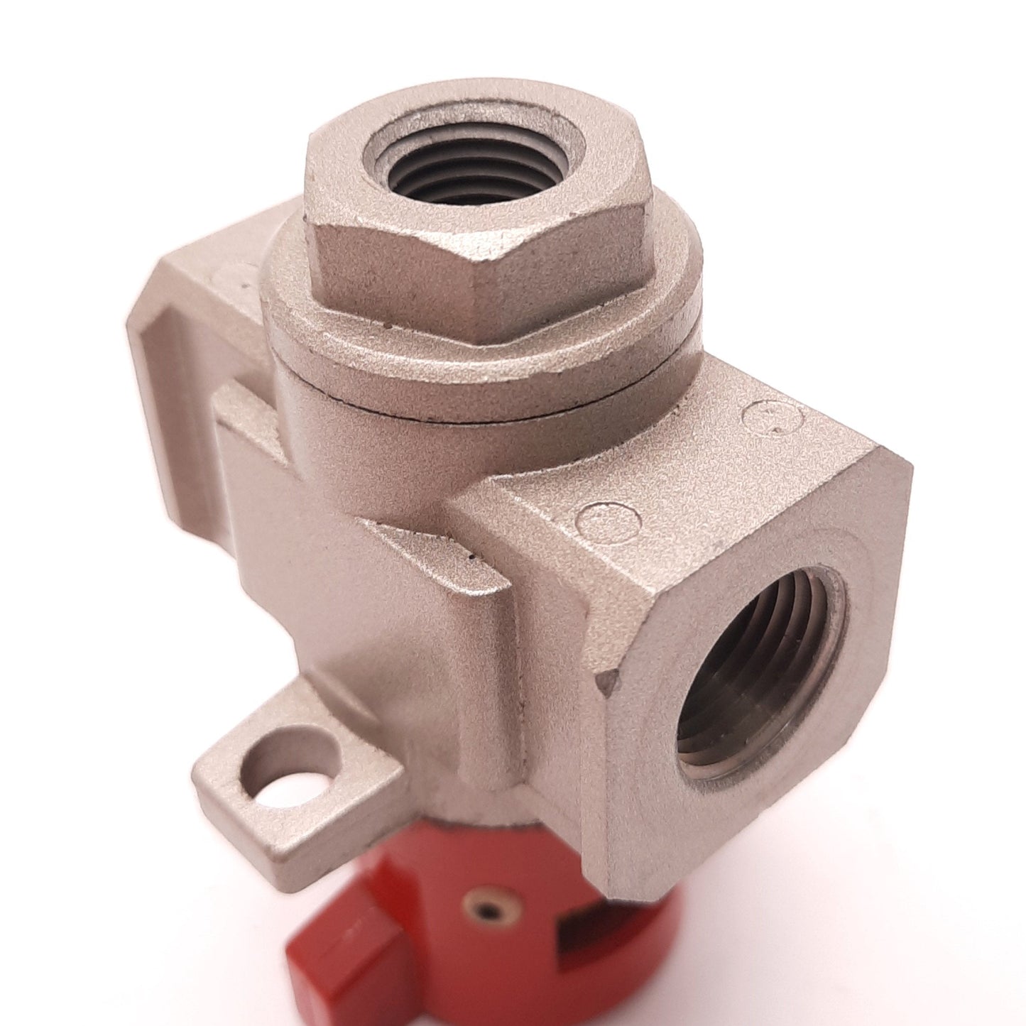 Used SMC NVHS3500-N03-X116 Lock-Out Valve, Two Position, Hand Operated, 0.1 - 1.0 MPa