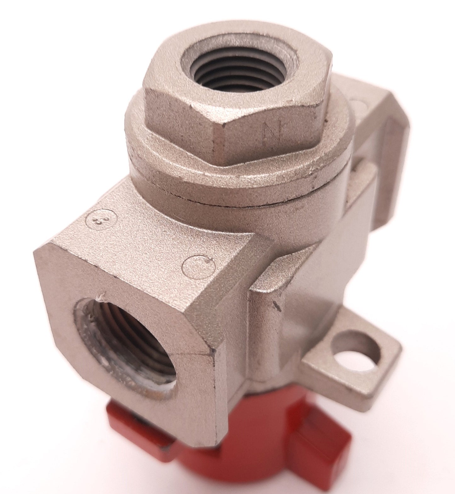 Used SMC NVHS3500-N03-X116 Lock-Out Valve, Two Position, Hand Operated, 0.1 - 1.0 MPa