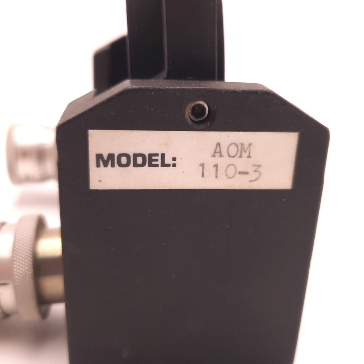 Used Aerotech AOM110-3 Optical Mount Diameter: 76.2mm, Res: 0.53 µrad Range: ±6°