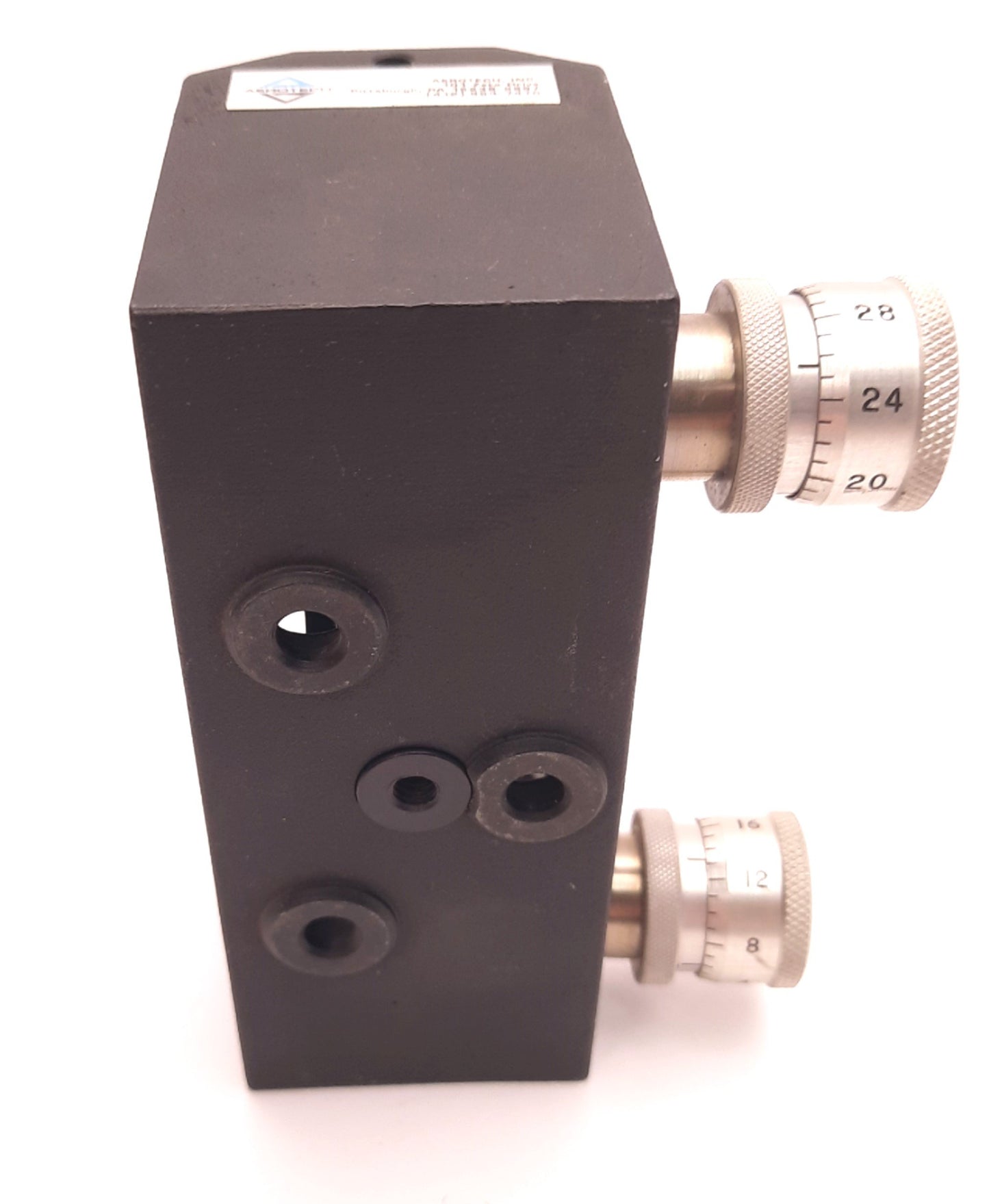 Used Aerotech AOM110-3 Optical Mount Diameter: 76.2mm, Res: 0.53 µrad Range: ±6°