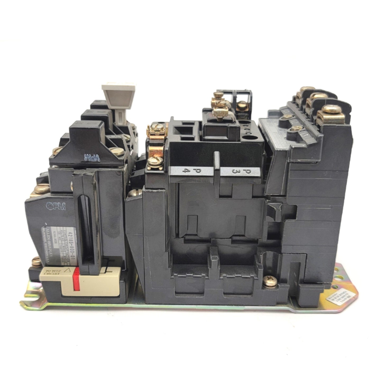 Used Allen Bradley 509-AOD Full Voltage Non-Reversing Starter, 600VAC, 5HP, 18A