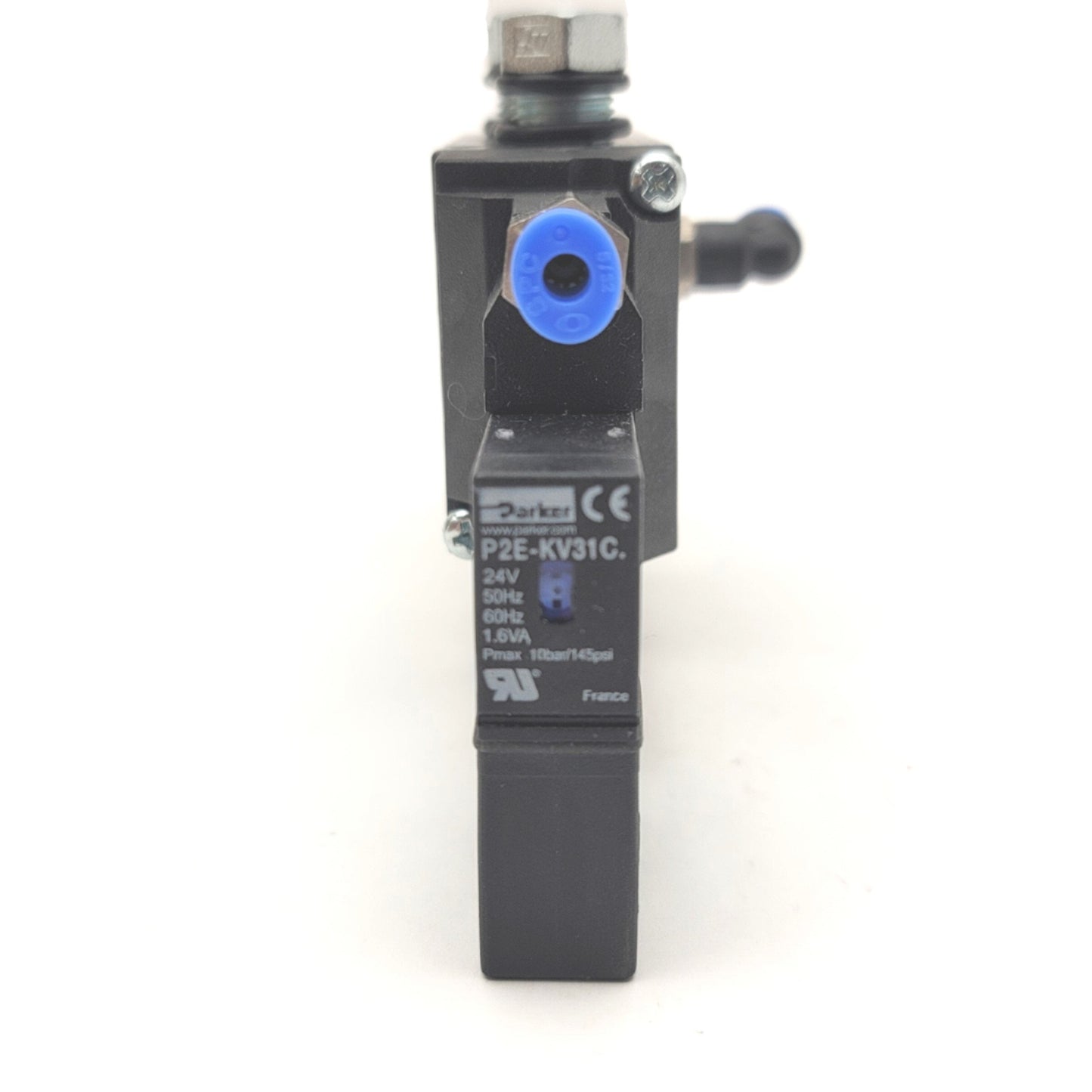 New – Open box Parker B5C00107 B5 Series Pneumatic Solenoid Valve 4-Way, 2-Pos, 145psi, 1/4"NPT