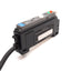 Used Keyence FS-T1 Fiber Optic Sensor Amplifier, 12-24VDC NPN Red LED *Missing Cover*