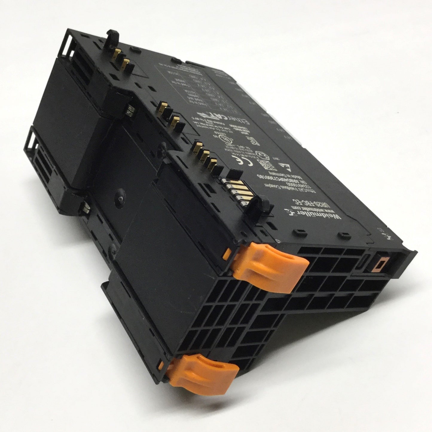 Used Weidmuller UR20-FBC-EC Remote I/O EtherCAT Fieldbus Coupler RJ45 Ethernet Module