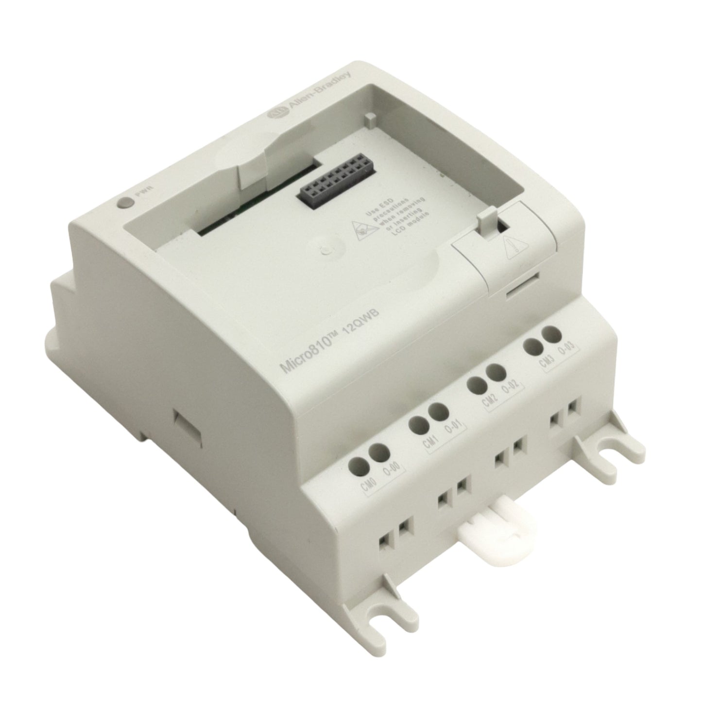 Used Allen Bradley 2080-LC10-12QWB Micro810 Programmable Controller 4DI/4AI, 4-Relay