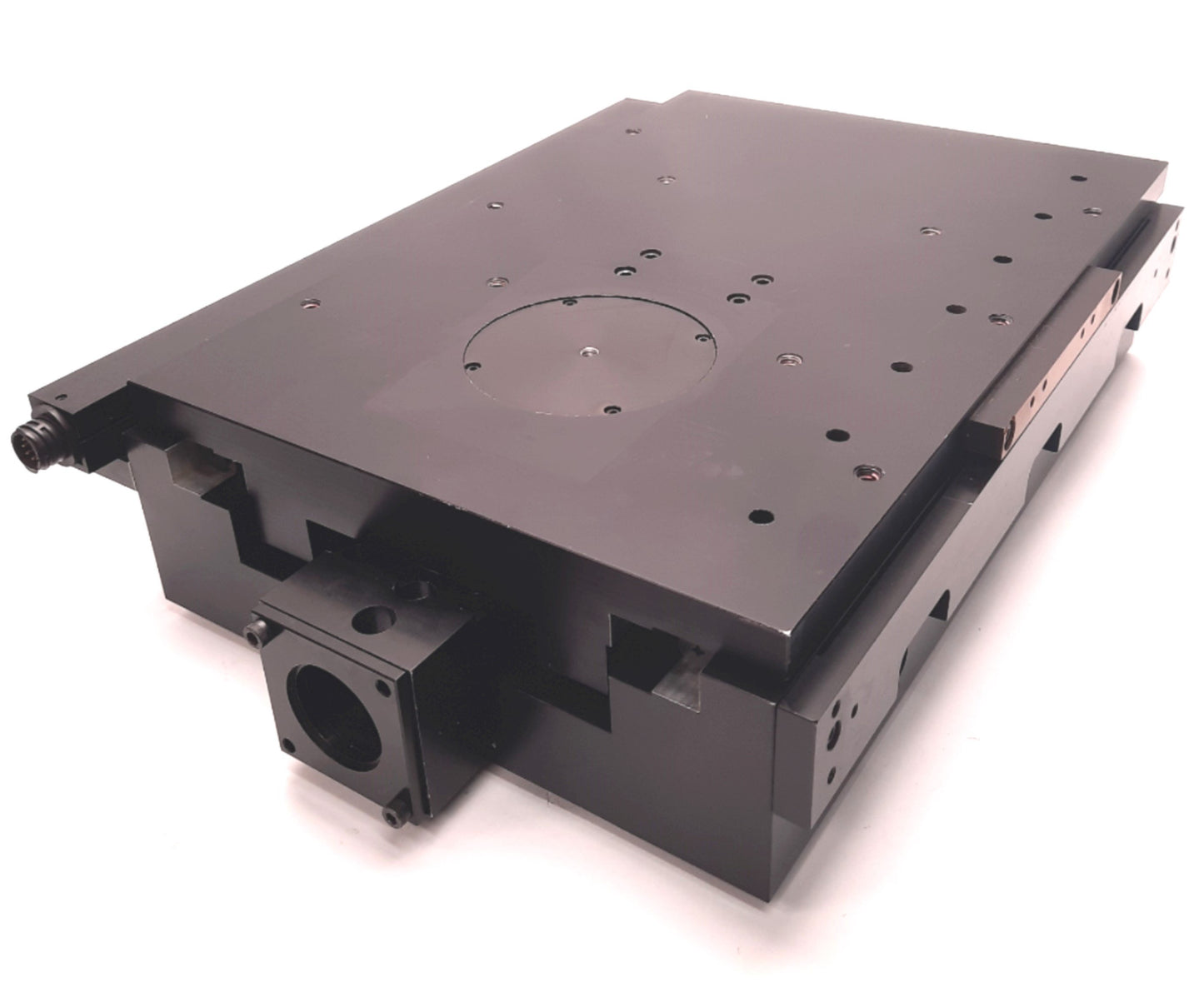 Used Parker 610081P-LHO Linear Actuator, 15 x 10" Size, 8.5" Travel, 5mm Lead, NEMA23