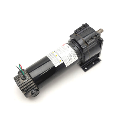 Used Dayton 2H579A DC Gearmotor 90VDC, 43:1, 1/4HP, 42RPM, 280in-lb, 5/8" Shaft