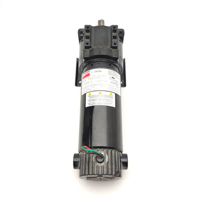 Used Dayton 2H579A DC Gearmotor 90VDC, 43:1, 1/4HP, 42RPM, 280in-lb, 5/8" Shaft