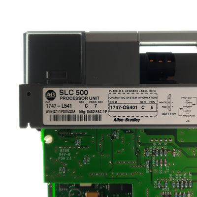 Used Allen Bradley 1747-L541 Ser C Rev 7 SLC 500 5/04 PLC CPU/Processor, RS-232