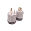 Used Lot of 2 Arrow Hart Twist-Lock Turn and Pull Plugs, Male, 20A, 125V 3 Phase