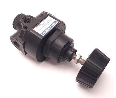 Used Wilkerson P10-02-H00 Pneumatic Regulator, Pressure Range: 0-125psi, 1/4" NPT