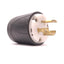 Used Lot of 3 Pass & Seymour L520P Turn & Pull Electrical Plug 20A 125V 3 Wire Male