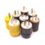 Used Lot of 8 Twist-Lock Turn and Pull Plugs, Male, 20A, 125V 2-Pole 1-Ground