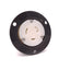 Used Lot OF 2 Cooper Wiring Devices Flanged Outlet 20A 125V 3 Wire Nema L5-20