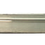 Used Aluminum Sanitary Fitting Tri Clamp Pipe End Cap 14 1/2" Diameter 11/16" Thick