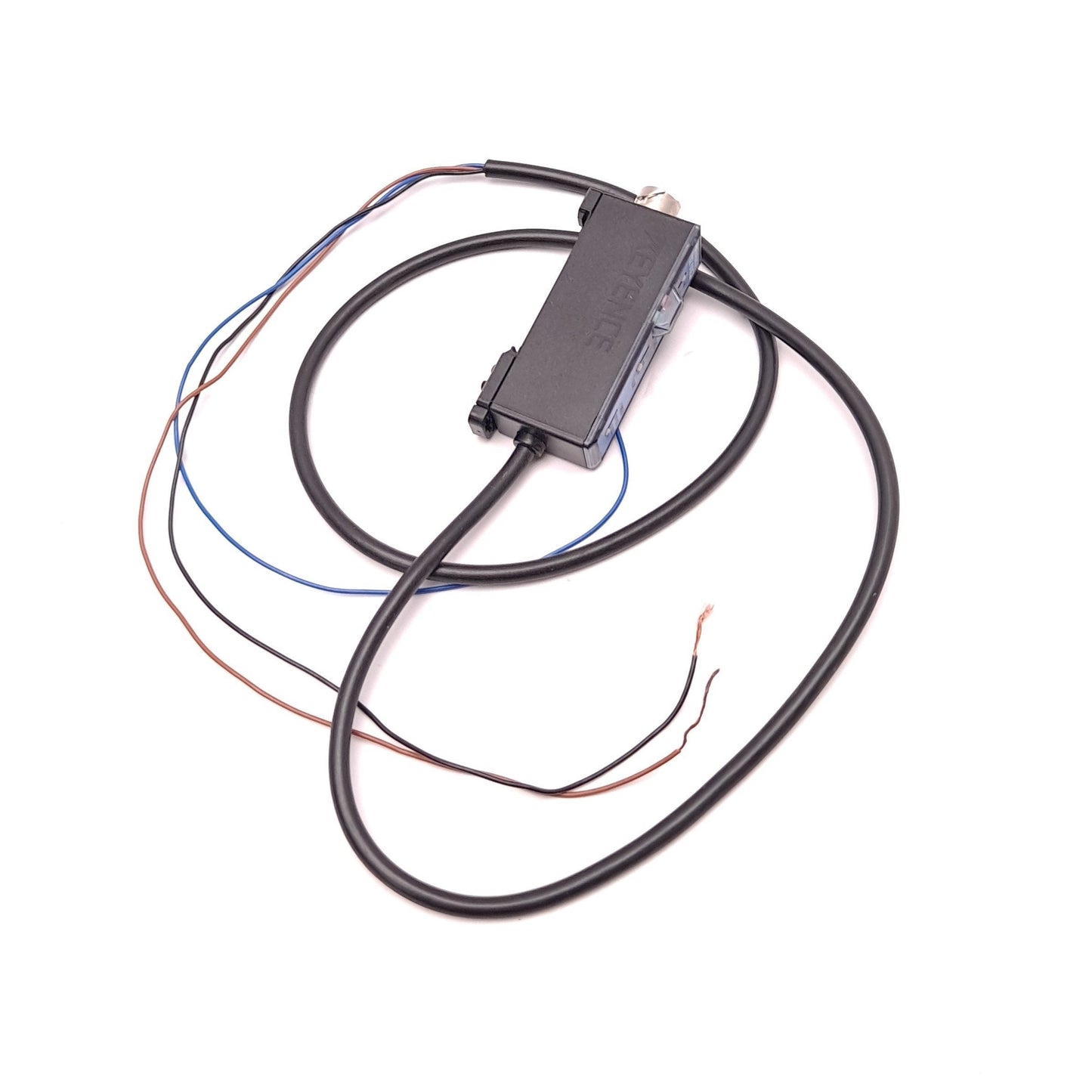 Used Keyence FS2-60 Fiber Amplifier Photoelectric Sensor 12-24VDC 35mA NPN