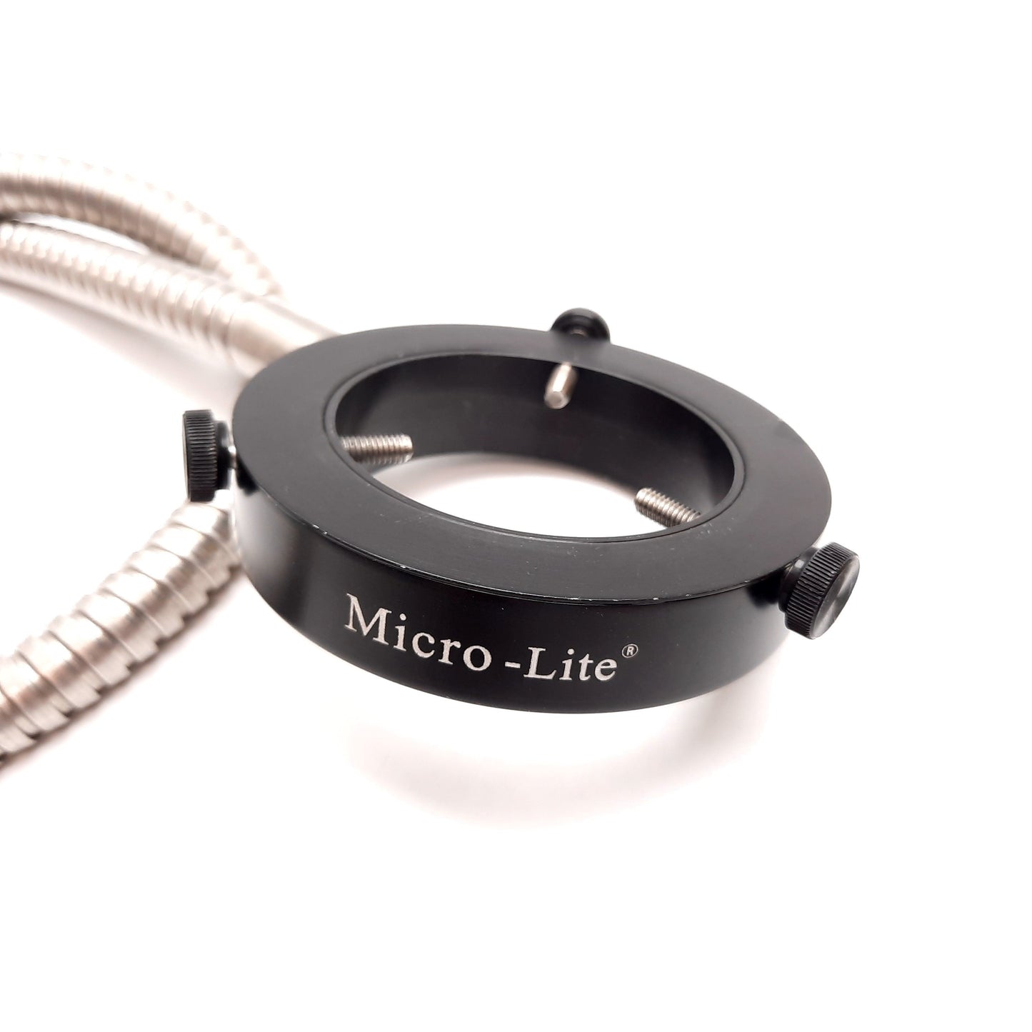 Used Micro-Lite Universal Fiber Optic Ring Light Guide 60mm ID, 33" L, 14.2mm End