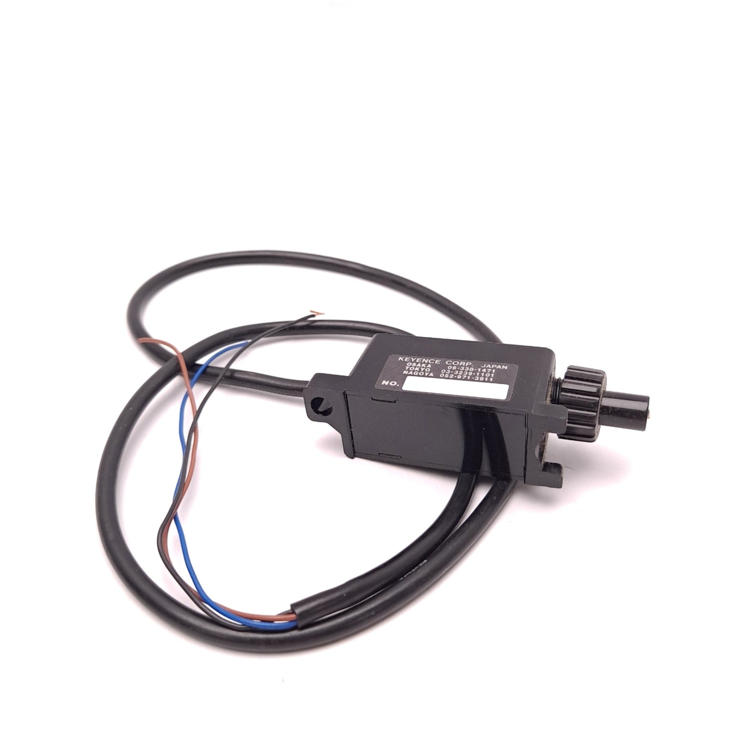 Used keyence FS-17 Digital Fiber Optic Sensor 12-24VDC 35mA NPN