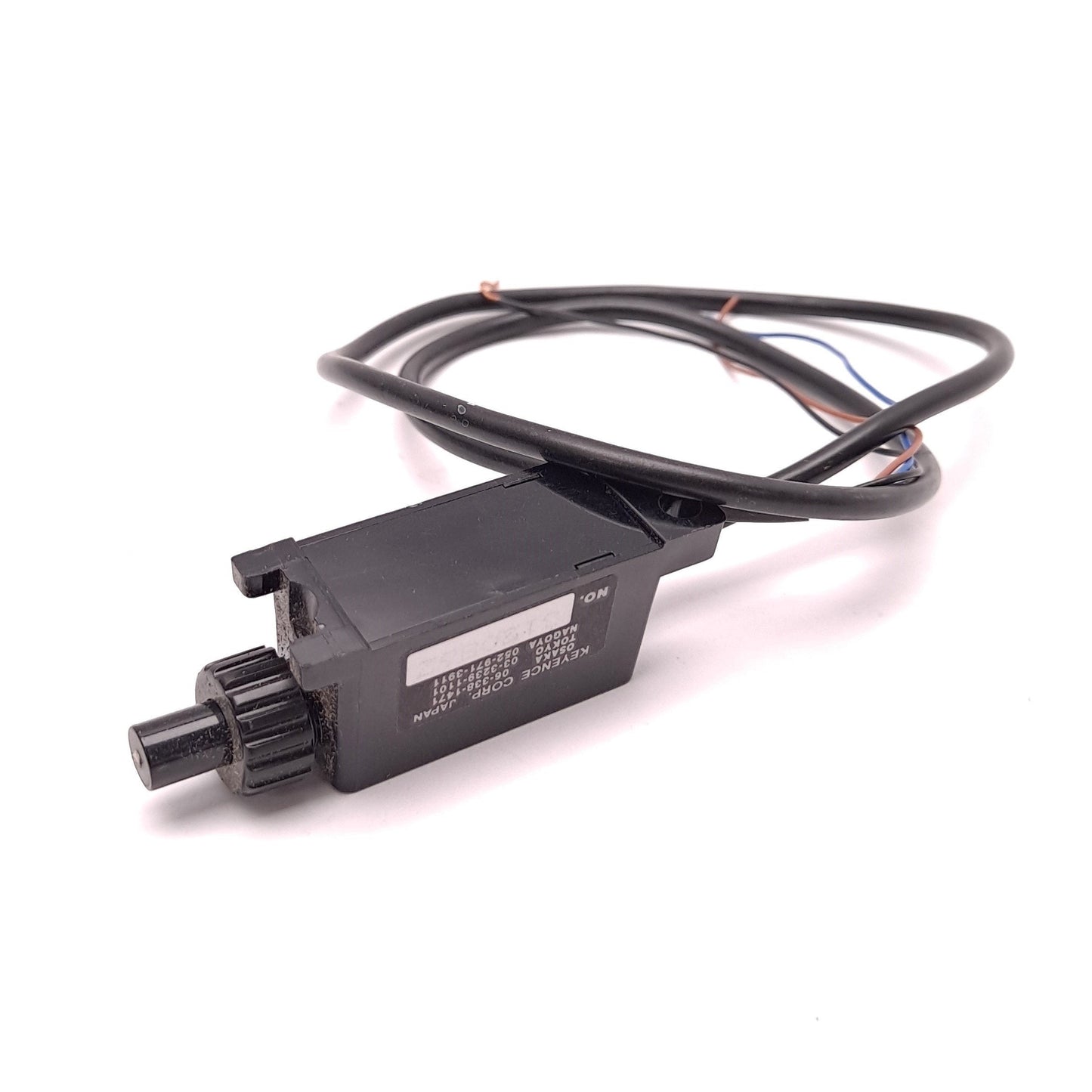 Used keyence FS-17 Digital Fiber Optic Sensor 12-24VDC 35mA NPN