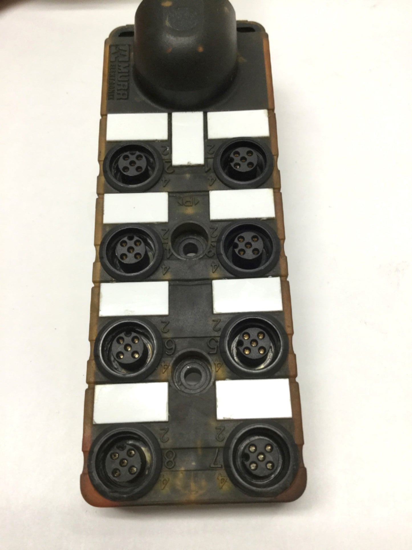 Used Murr Elektronik 8000-88410-3621000 Exact12 Distribution Block, M12 5-Pin, 24VDC