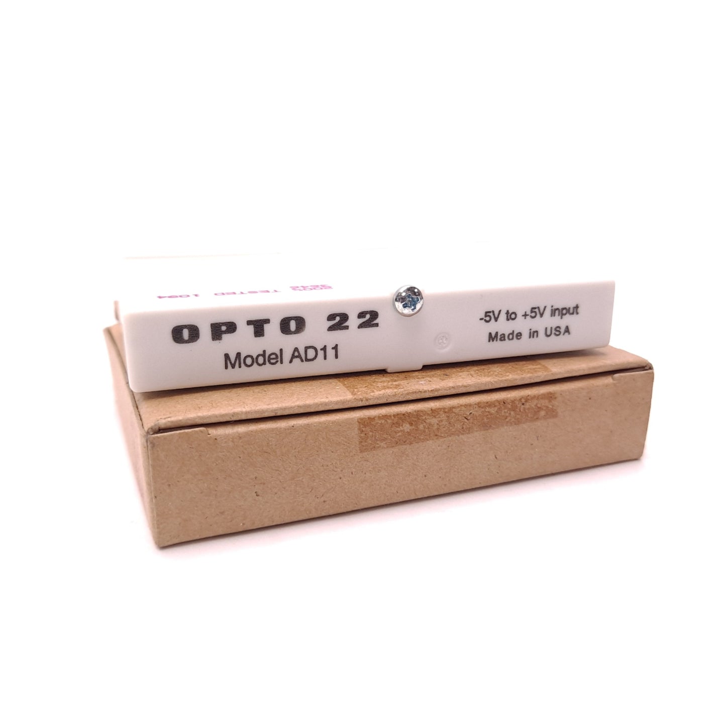 New Opto 22 AD11 Analog Input Module, Voltage Input:-5-5VDC 15mA Resolution:12-Bits