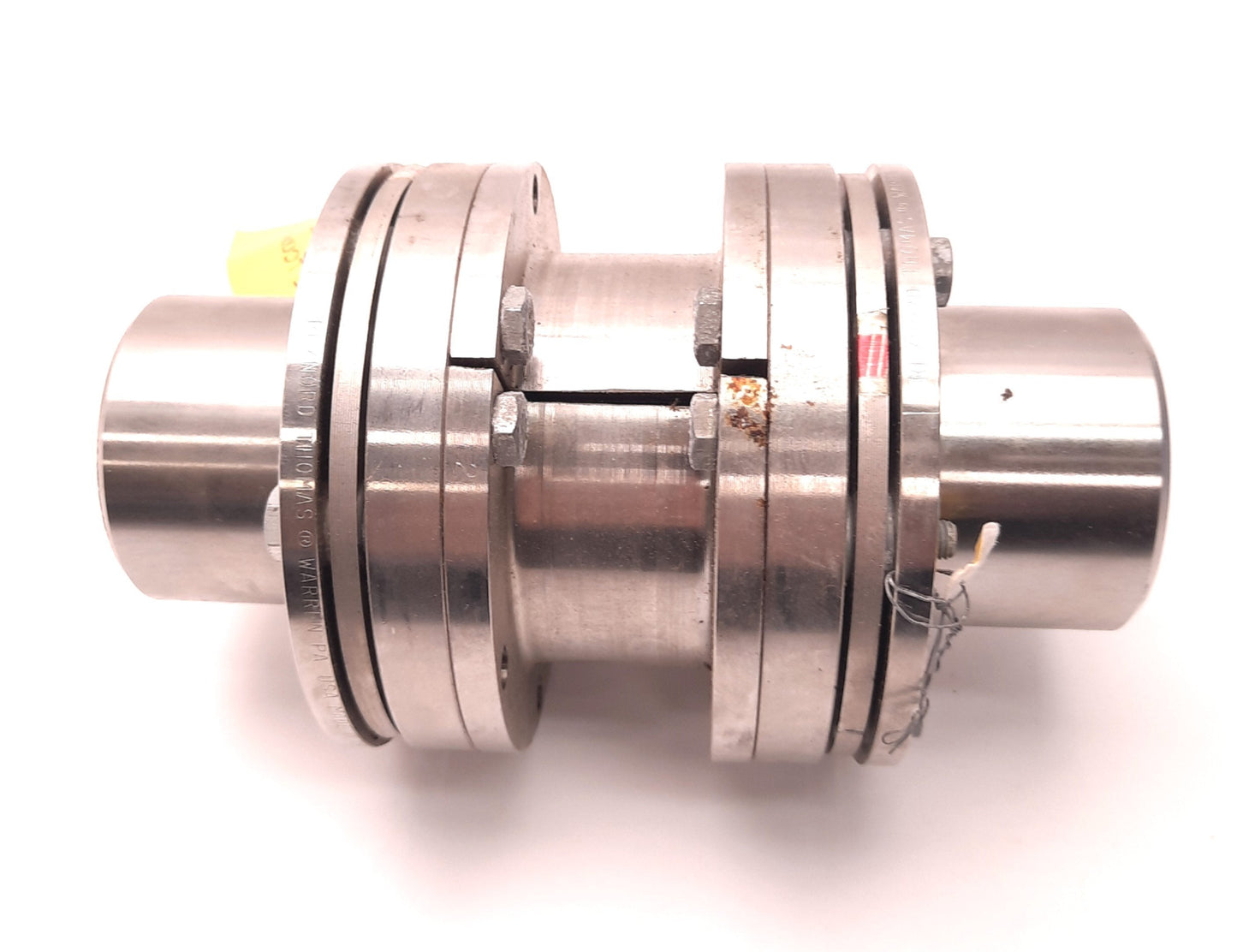 Used Rexnord Thomas 162 Ser54 Disc Coupling, 9700 Max RPM, 604 Nm, ±0.91 Capacity