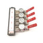 Used Plastic Process VF4B-40SMN-3G Outlet Manifold With Meters, Thermometers, Valves