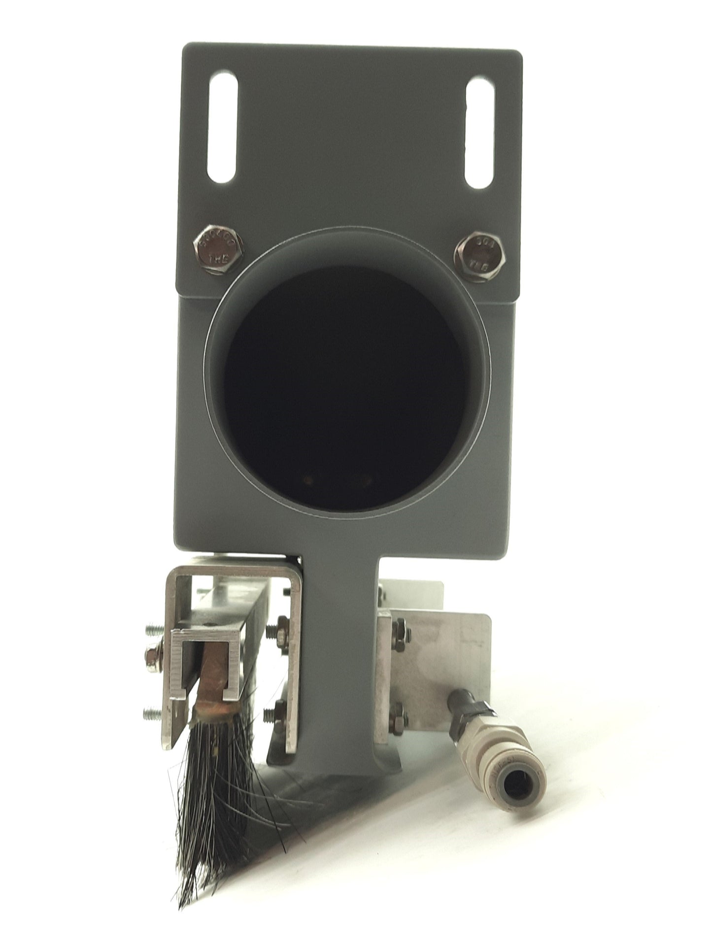 Used SIMCO NEUTRO-VAC Web Cleaning Vacuum Hood 6 x 3/4" Intake 144CFM 3" VAC Port