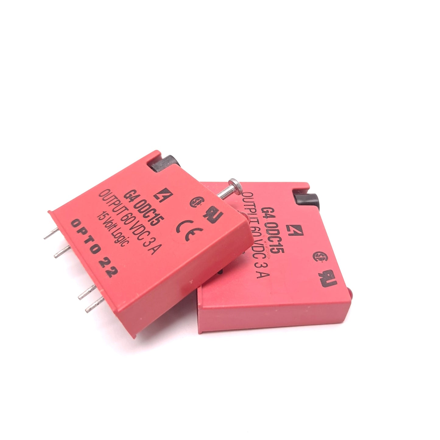 Used Lot of 2 Opto 22 G4 ODC15 Digital DC Output Module Output: 60VDC 3A 15VDC Logic