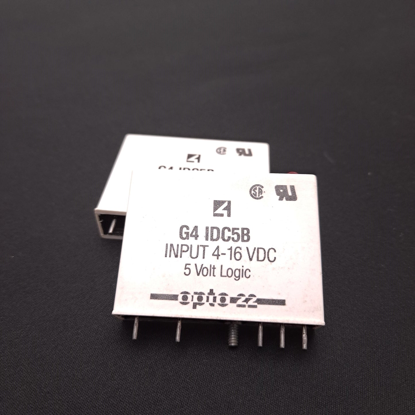 Used Lot of 2 Opto 22 G4 IDC5B Digital Input Module, Input 4-16VDC, 5VDC Logic